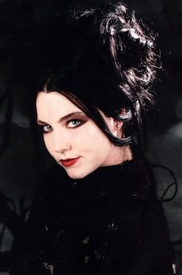 Amy Lee Gothic Hairstyle Pictures Images and Photos