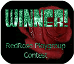 RedRose Contest Sticker