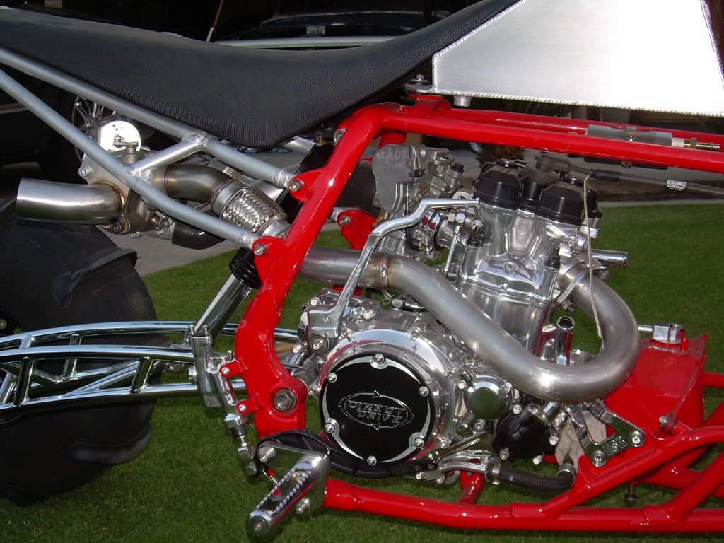 Honda trx450r turbo #5