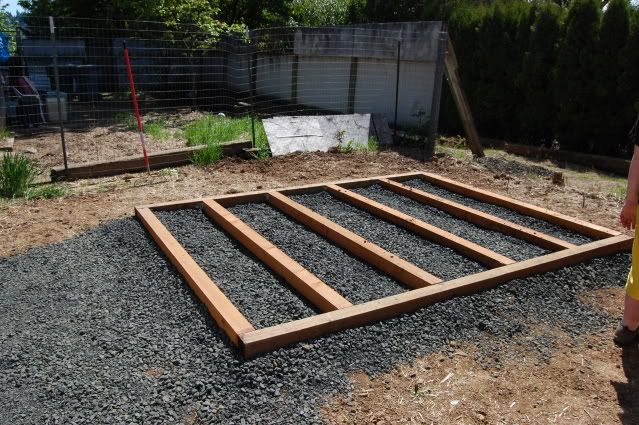 Pressure Treated Shed Foundation Downloadable Plans | Fine Woodworking ...