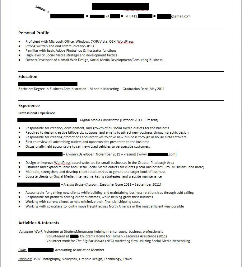 Latin honors on resume sample