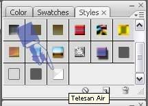 efek style tetesan air 12