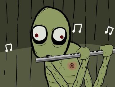 Salad fingers flute Pictures, Images and Photos