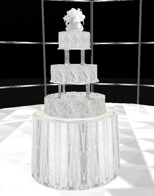 Aria's Wedding Cake {vow renewal}