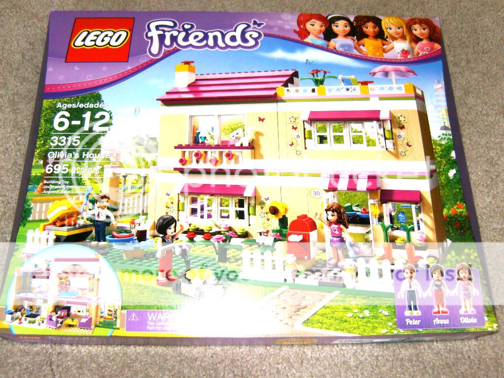 Lego Friends Series 3315 695 Pieces Olivia's House