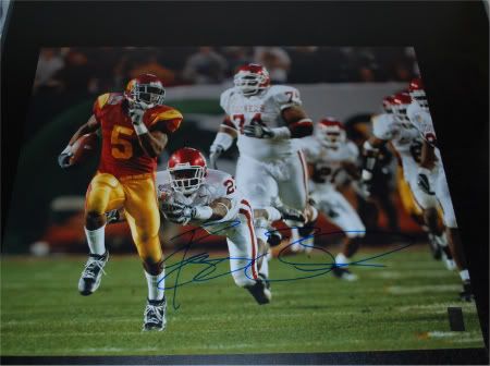 Reggie Bush, former Heisman Trophy winning running back for the 