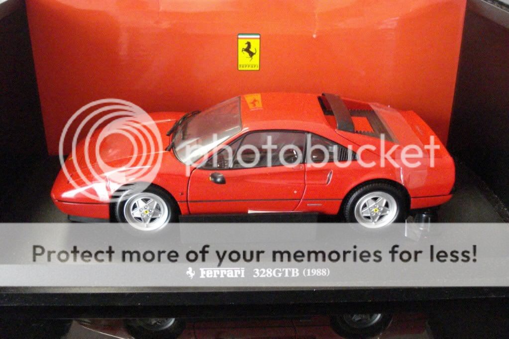 Kyosho Minichamps 1/18 Ferrari 328 GTB 1988 Red in Box