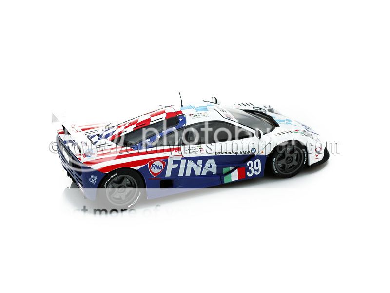 UT Minichamps 1/18 McLaren F1 GTR BMW Fina Le Mans Bigazzi #38 Piquet