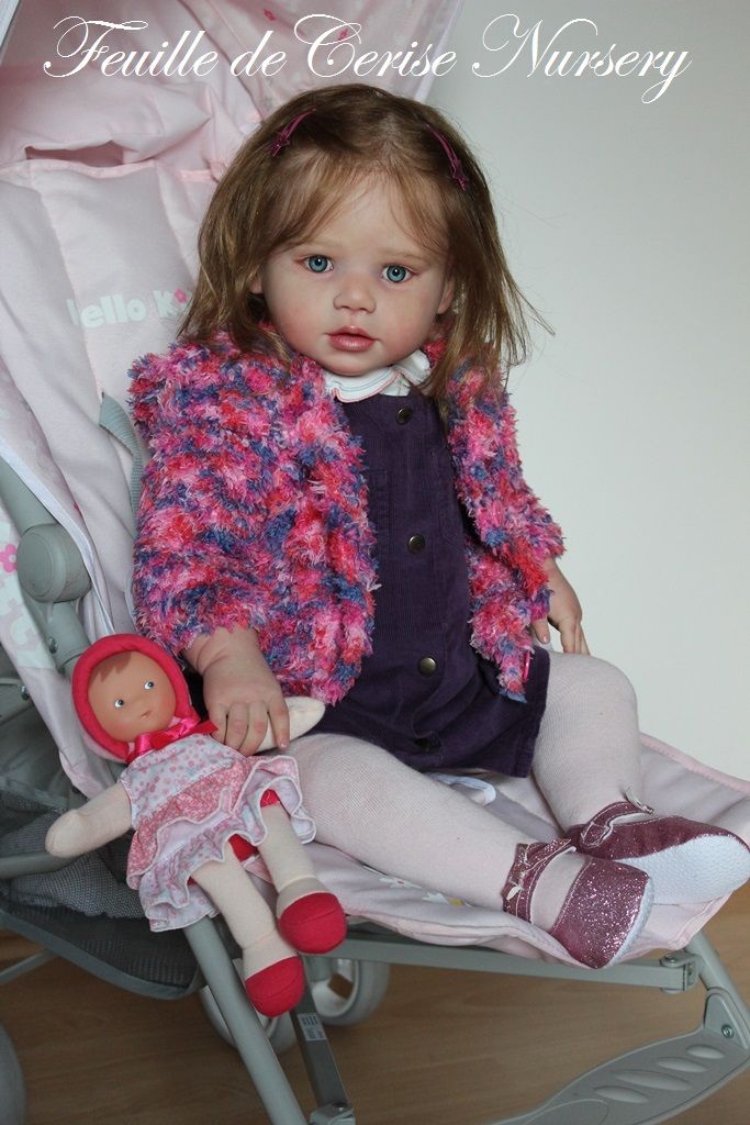 Feuille de Cerise Nursery - reborn toddler girl Lilly Kit by Regina ...