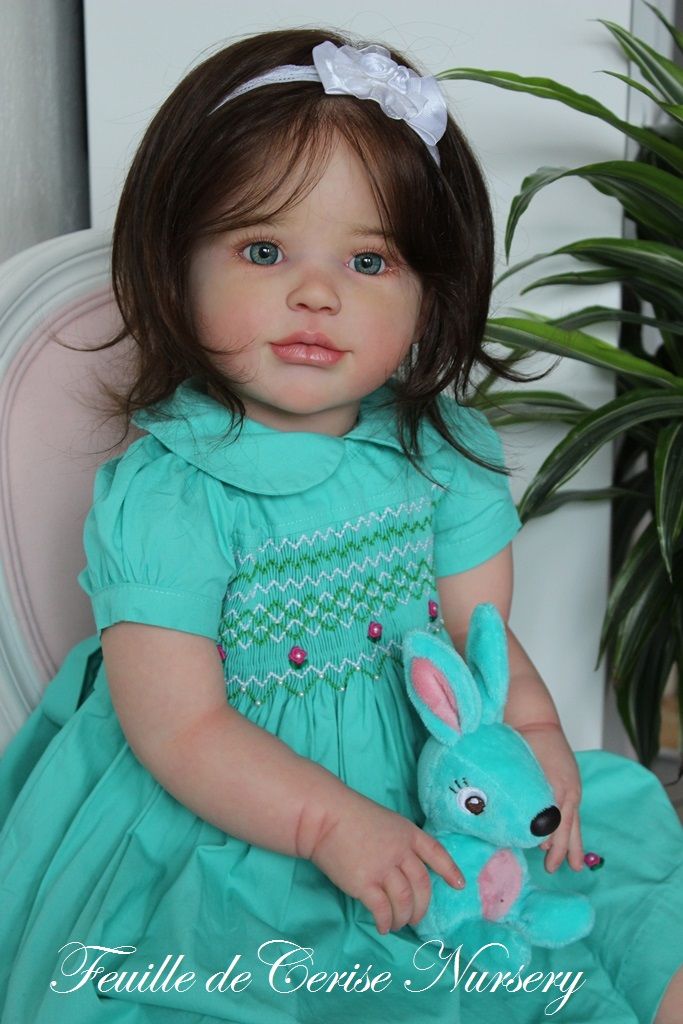 Reborn toddler doll kit Sally by Regina Swialkowski , micro-rooting ...