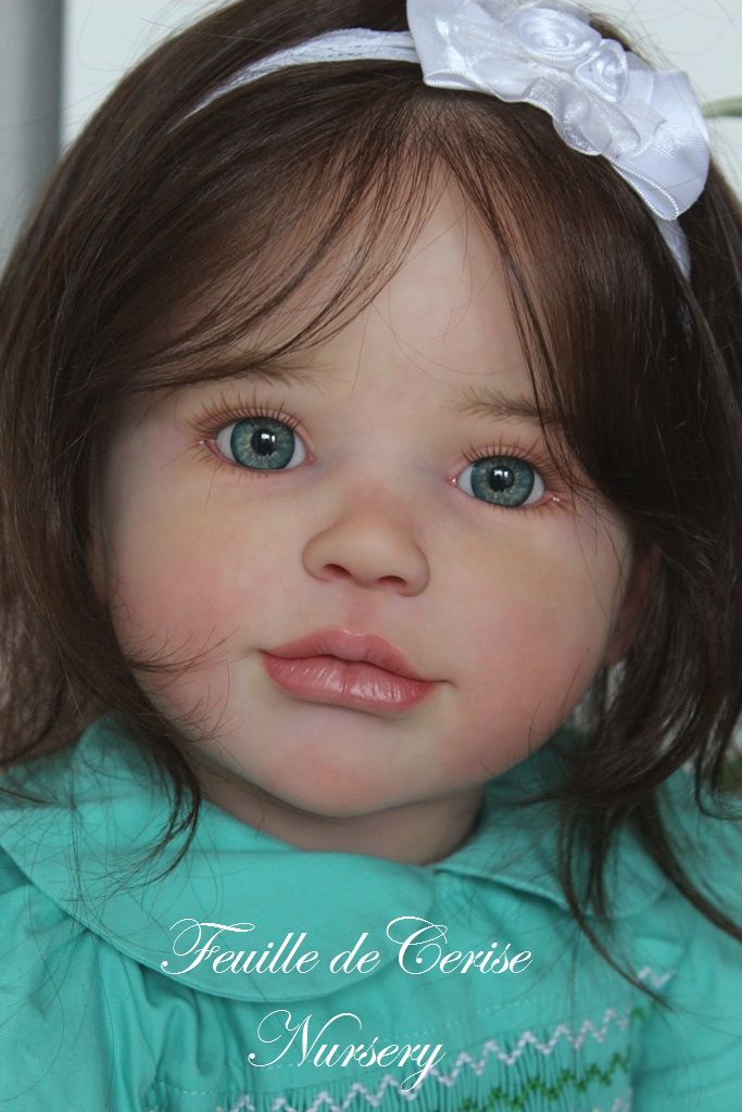 Reborn toddler doll kit Sally by Regina Swialkowski , micro-rooting ...