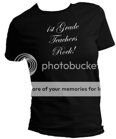1st Grade Teachers Rock Ladys T Shirt XS 4XL Great Gift  