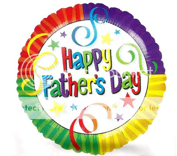 Happy Fathers Day Mylar Balloon Party Supplies