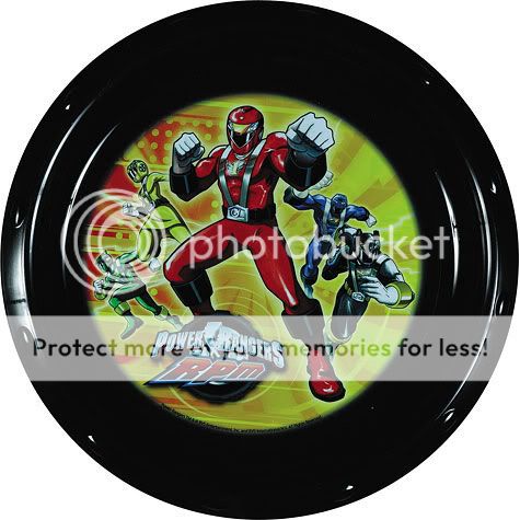 All Occasion Keepsake Power Rangers RPM Kids Snack Plate Party Supplies