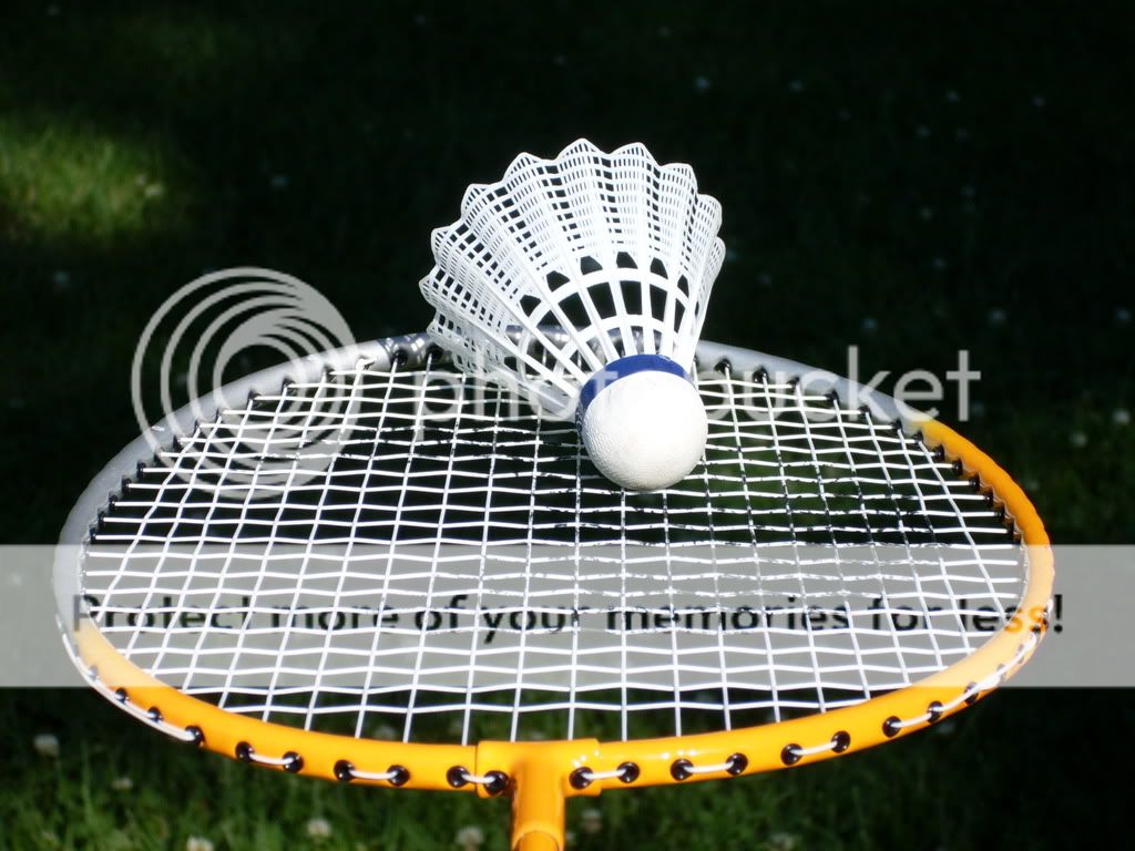 Badminton Racket And Birdie Photo by hoverboardette_12 ...