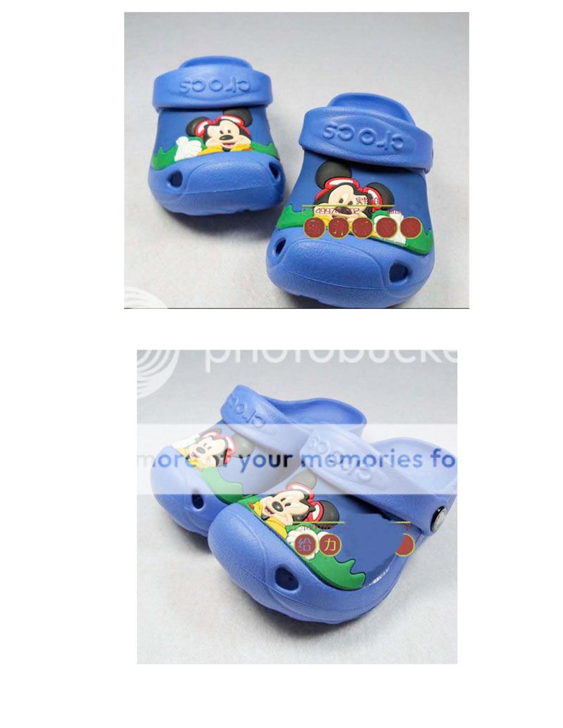 Crocs Mickey Mouse Disney Kids Whit Crocs Custom Clog  