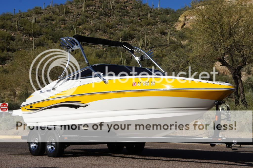 2008 Larson Senza 206 Senza Bowrider 95th Anniversary Edition in 