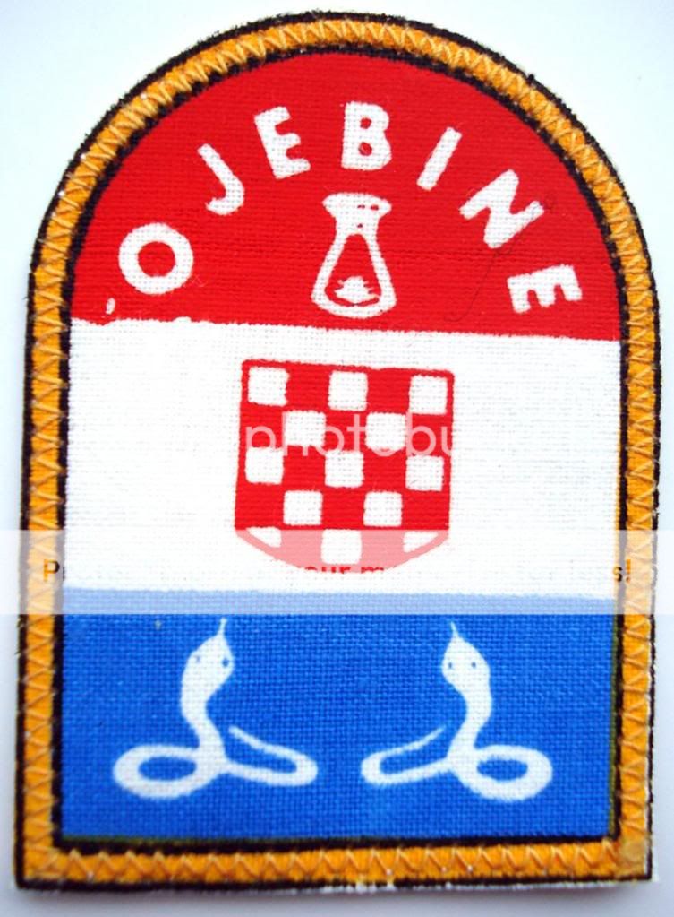 Croatia Army HV 141 Brigade Squad Ojebine Kastela